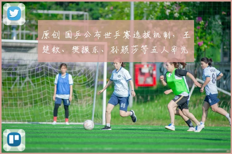 原创 国乒公布世乒赛选拔机制，王楚钦、樊振东、孙颖莎等五人率先直通！